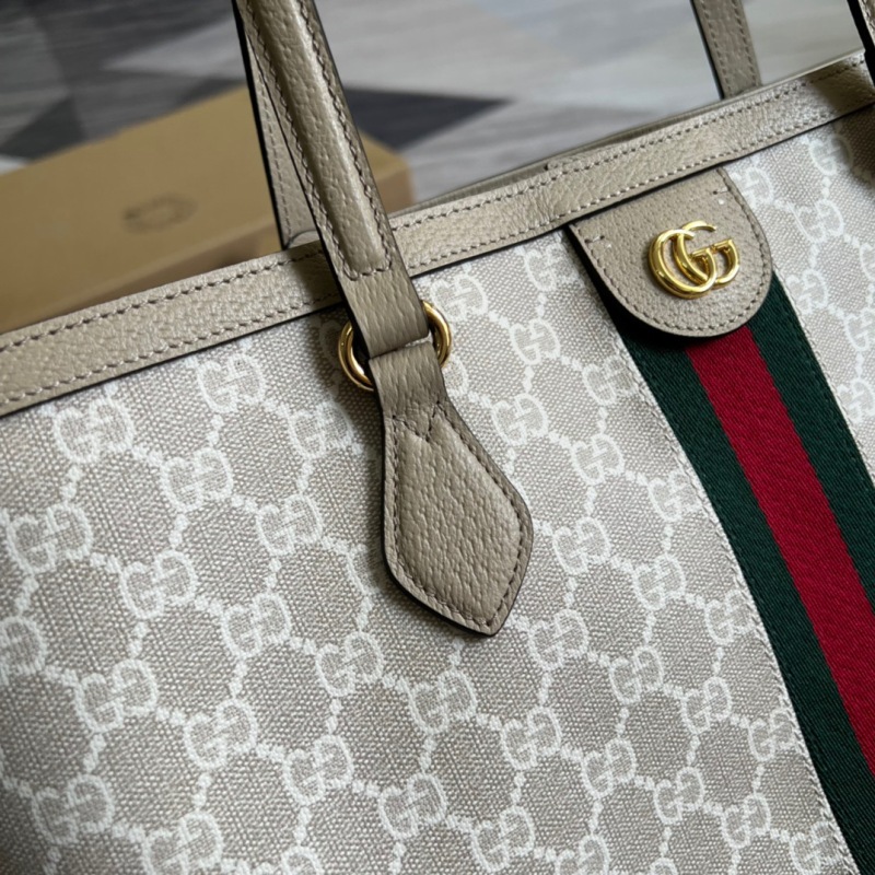 Gucci Ophidia Medium GG Tote Beige For Women, Women’s Bags 15in/38cm GG ‎631685 UULAG 9682