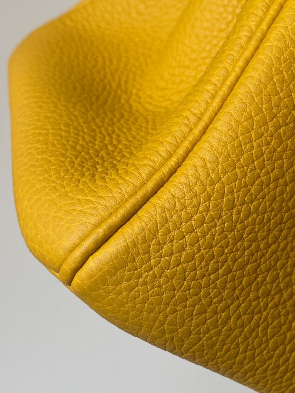 Hermes Birkin Nata Swift Yellow For Women Gold Toned Hardware 10in/25cm