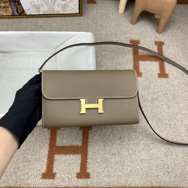 Hermes Constance Long Togo Wallet Brown, Gold Toned Hardware Bag For Women, Women’s Handbags, Shoulder Bags 8.1in/21cm