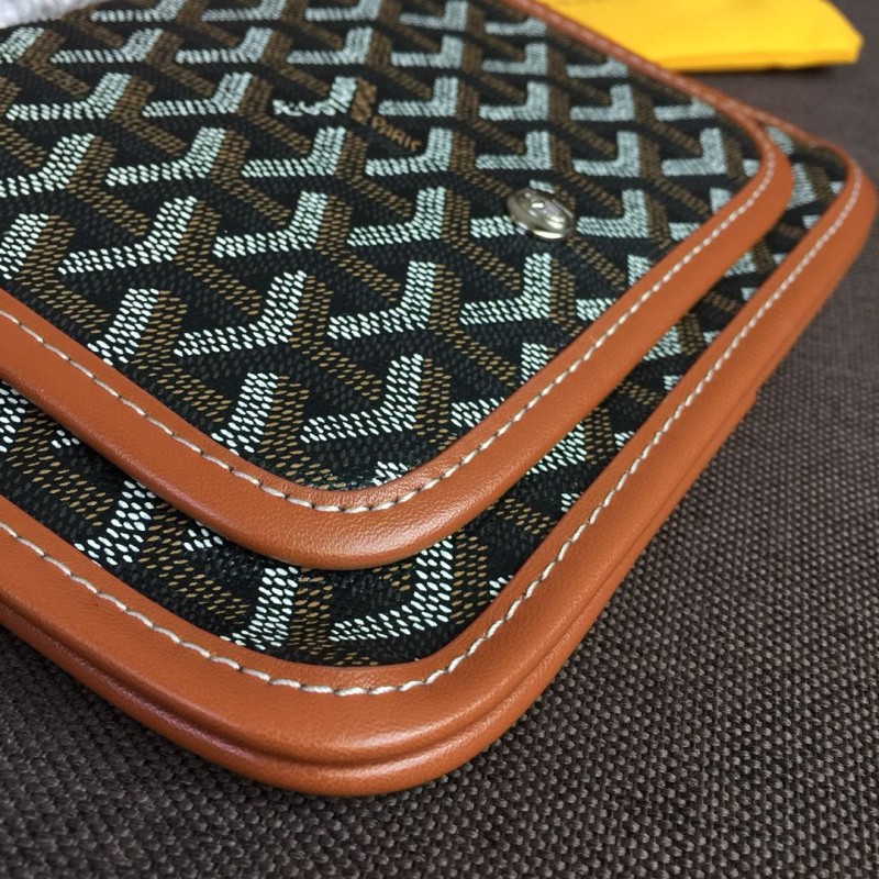Goyard Plumet Pocket Wallet Brown For Women‎ 8.1in/20.5cm
