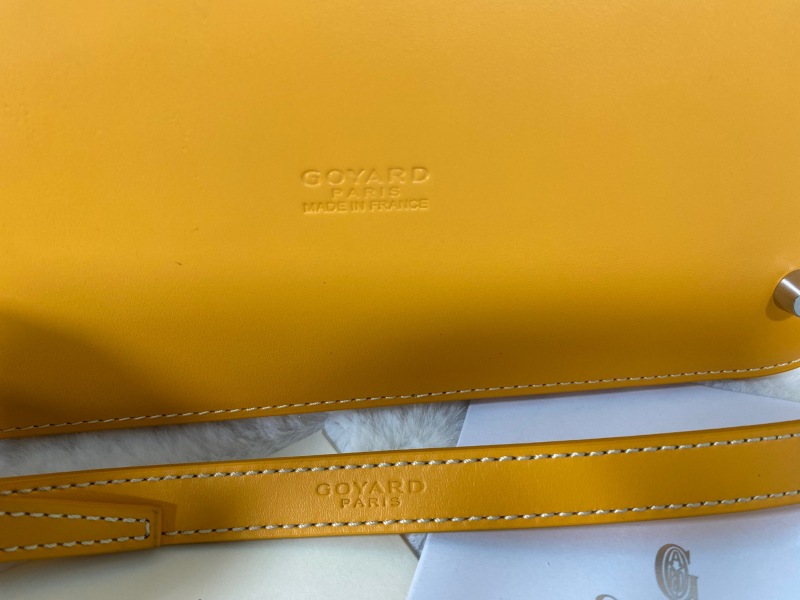 Goyard Vendome Mini Bag Yellow For Women‎ 9.1in/23cm VENDOSMINTY01CL03P