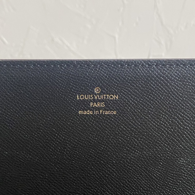 Louis Vuitton Book Chain Wallet Monogram Reverse Canvas Brown For Women 7.9in/20cm M81830