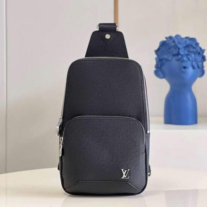 Louis Vuitton Avenue Sling Bag Black For Women 12.2in/31cm LV M30443