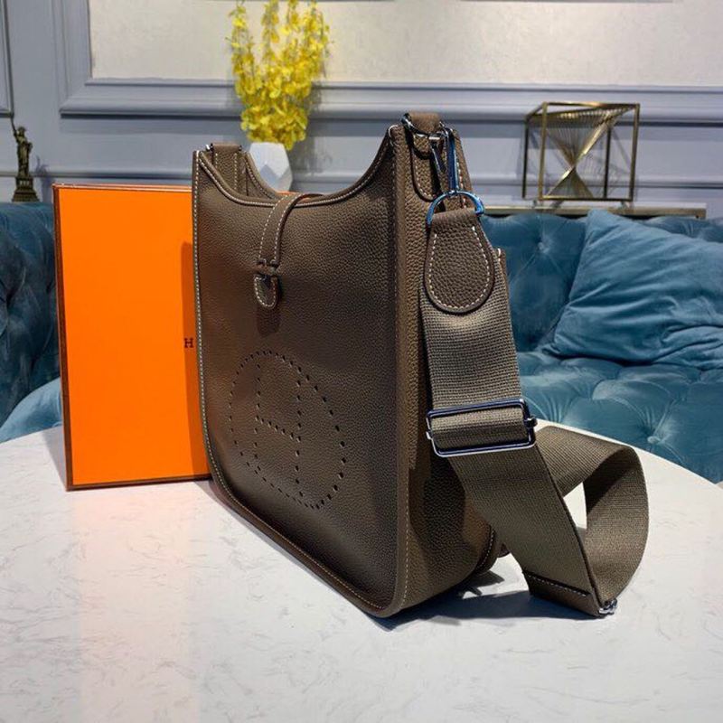 Hermes Evelyne III GM Bag Brown For Women 11.4in/29cm