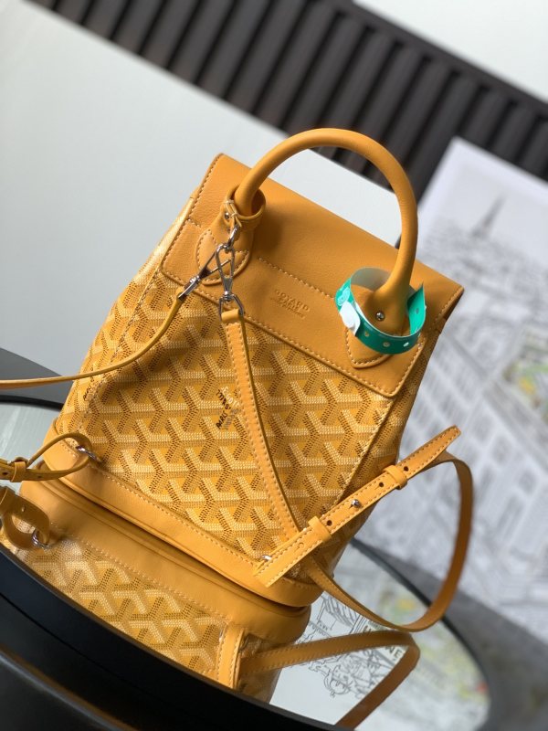 Goyard Alpin Mini Backpack Yellow For Women‎ 9.1in/23cm ALPIN2MINTY08CL08P