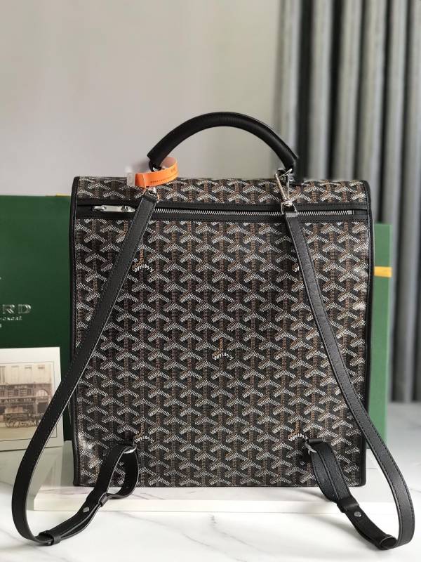 Goyard Saint Léger Backpack Black For Women‎ 14.6in/37cm STLEGEMMLTY01CG01P