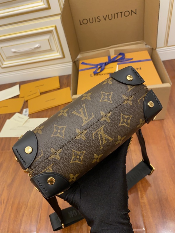 Louis Vuitton Handle Bags 20cm Brown