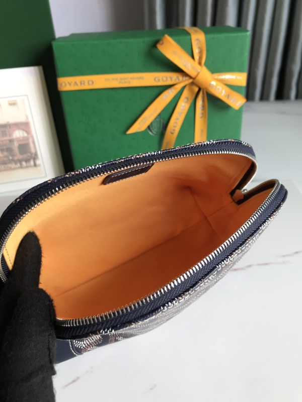 Goyard Vendôme Cosmetic Pouch Bag Navy Blue For Women‎ 5.3in/13.5cm VENDOTPMLTY12CL12P
