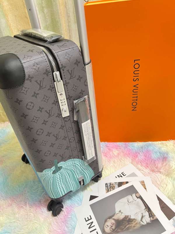 Louis Vuitton Monogram Coated Pumpkin Grey Women’s Luggage 55cm / 21.6in M10157