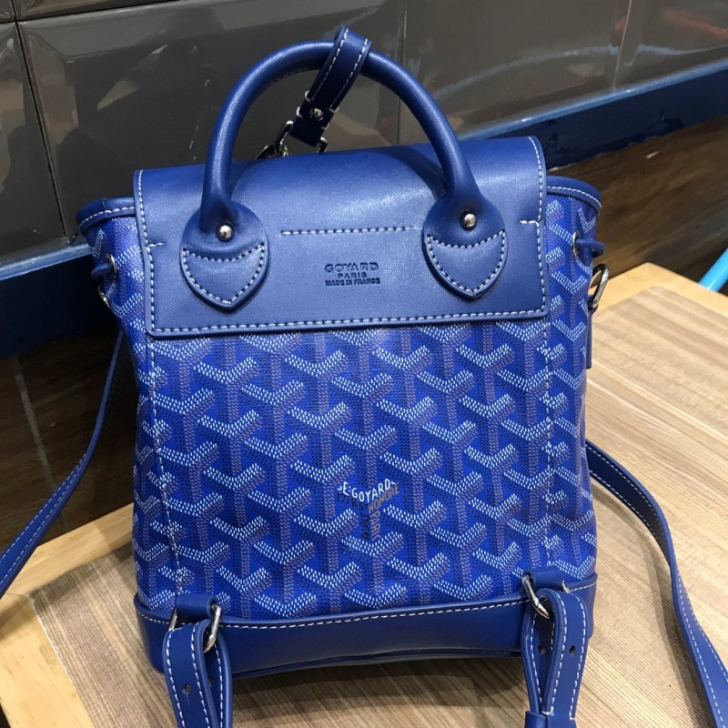 Goyard Alpin Mini Backpack Brugundy/Red/Blue For Women‎ 9.1in/23cm ALPIN2MINTY33CL33P