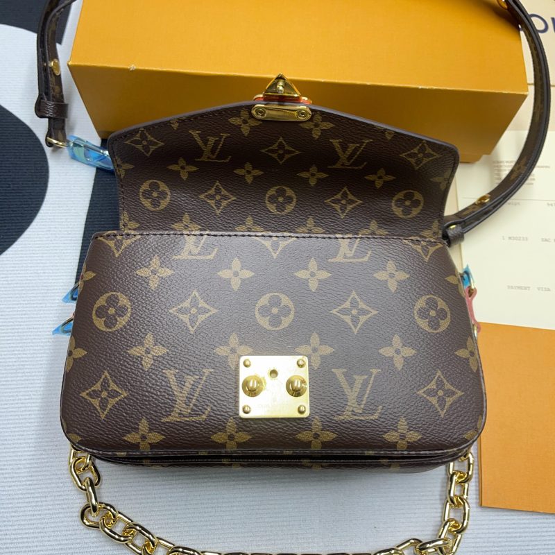 Louis Vuitton Pochette Métis East West Bag Brown For Women‎ 8.5in/21.5cm M46279