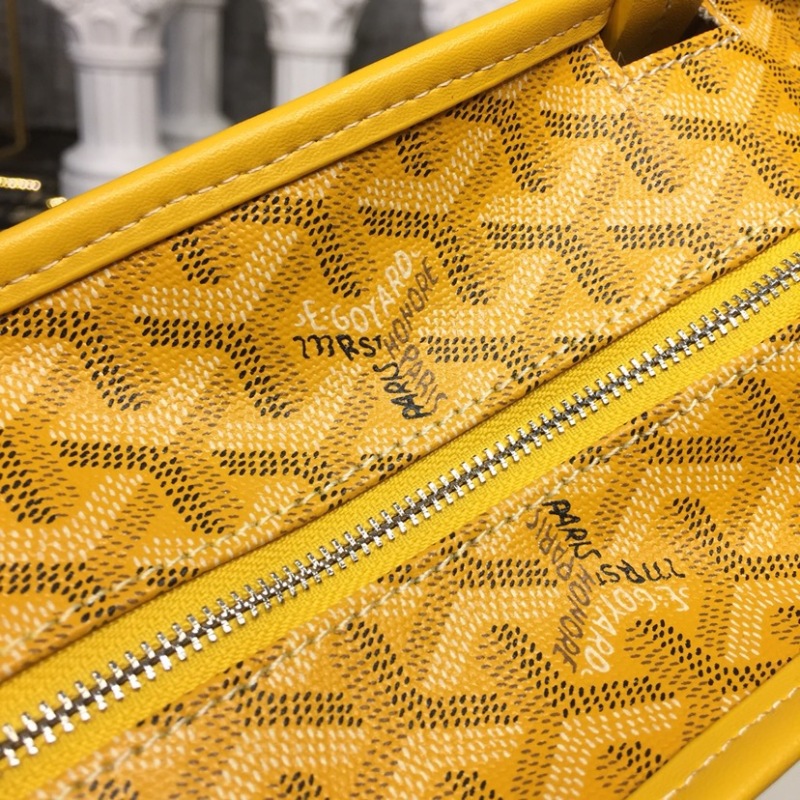 Goyard Artois PM Bag Yellow/White/Burgundy For Women‎ 7.9in/20cm ARTOISPMLTY01CL03P