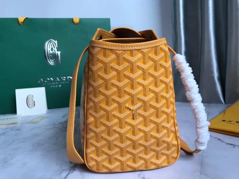 Goyard Rouette PM Bag Yellow/Burgundy/Green For Women‎ 12.2in/31cm ROUETTPMLTY07CL07P