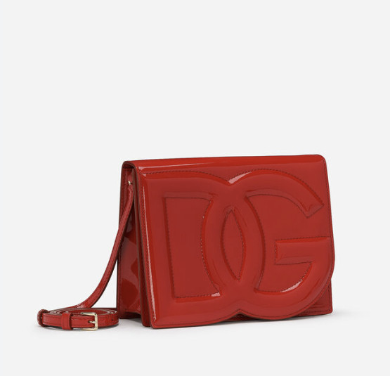 [True-to-ORIGINAL] Dolce Gabbana Logo Bag Red For Women BB7287A147180315- 20 Cm/ 7.8 Inches