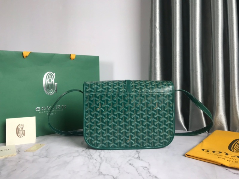 Goyard Belvedere MM Bag Green For Women‎ 11in/29cm – BELVE3MMLTY01CG03P