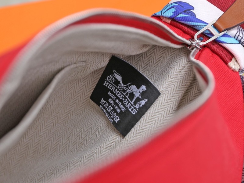 Hermes Bride A Brac Case Red Bag For Women, Women’s Handbags, Shoulder Bags 9.8in/25cm
