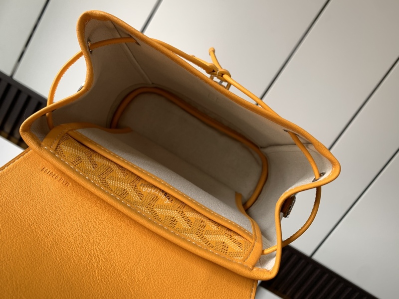 Goyard Alpin Mini Backpack Yellow For Women‎ 9.1in/23cm ALPIN2MINTY08CL08P