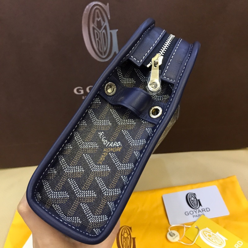 Goyard Jouvence GM Toiletry Bag Navy Blue/Black/Dark Grey For Women‎ 11.6in/29.5cm JOUVENGMLTY01CL03P