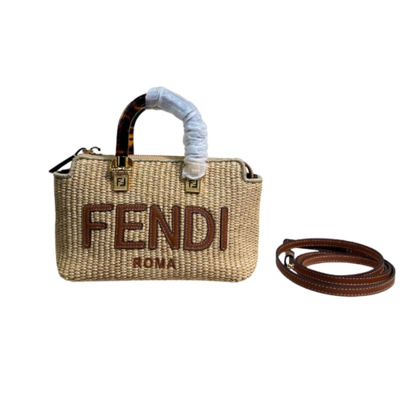 Fendi Anws By The Way Mini Bag Brown For Women 18cm / 17.1in