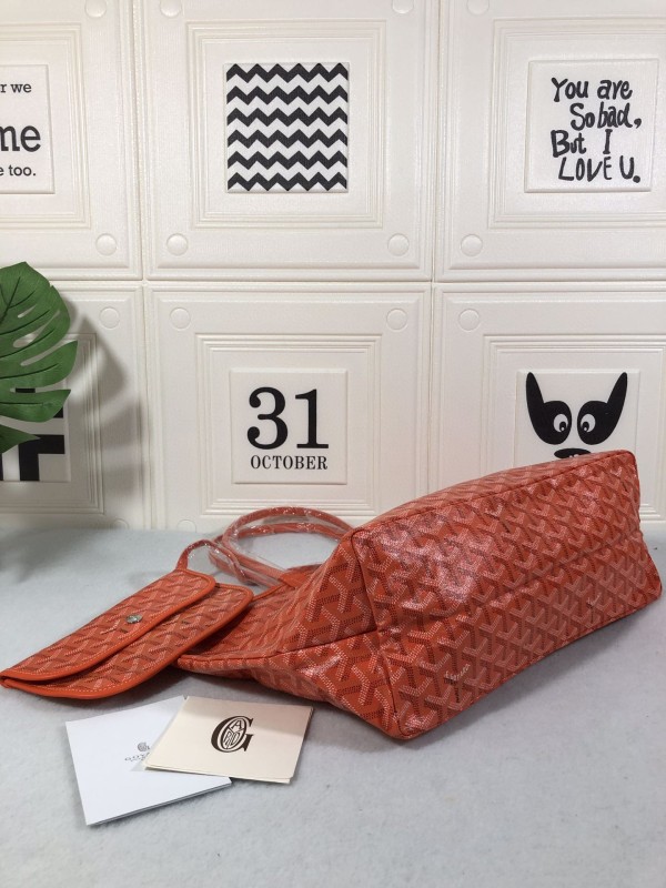 Goyard Saint Louis Gm Bag Orange For Women‎ 15.7in/40cm STLOUIGMLTY07CL07P