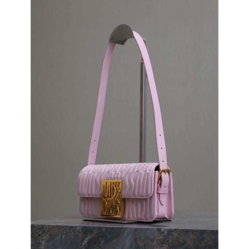 Miss Dior Flap Bag Pale Pink For Women 22cm/8.5in – M2610UBOS_M05N