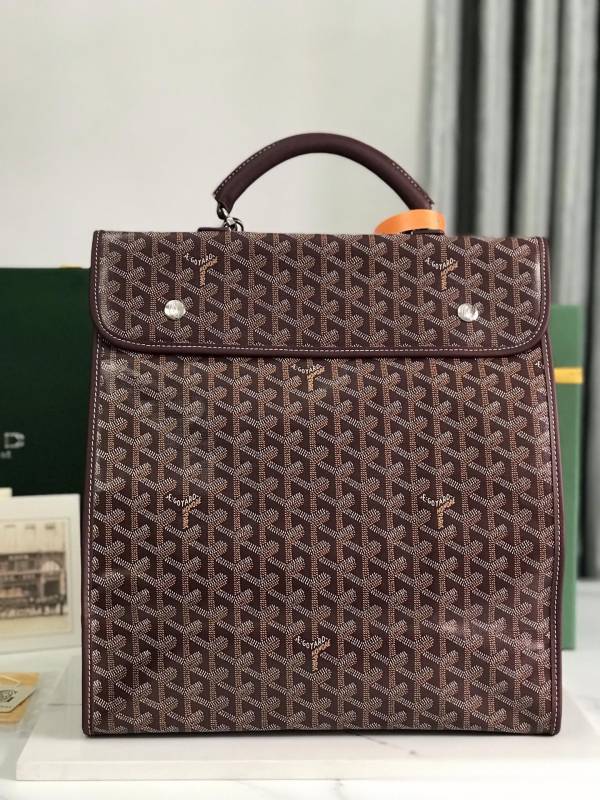 Goyard Saint Léger Backpack Burgundy For Women‎ 14.6in/37cm STLEGEMMLTY33CG33P