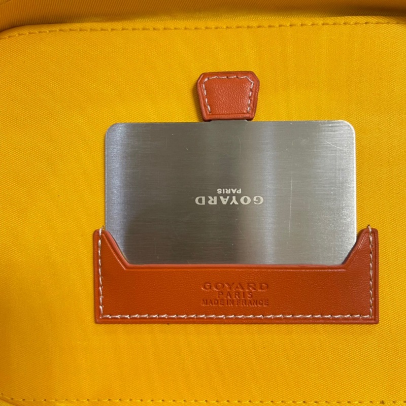 Goyard Muse Vanity Case Yellow/White/Orange For Women‎ 7.9in/20cm MUSEVAPMLTY01CL03P