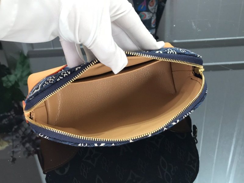 Louis Vuitton Since 1854 Pochette Cosmetique PM Bag Blue 19 cm/ 7.5 in
