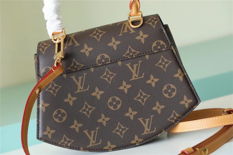 Louis Vuitton Tilsitt Monogram Brown For Women 9.5in/24cm