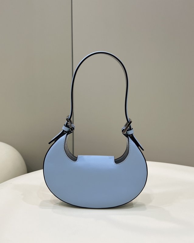 Fendi Cookie White For Women, Women’s Handbags, Shoulder Bags 7.4in/19cm FF 8BS065AAIWF1HBK