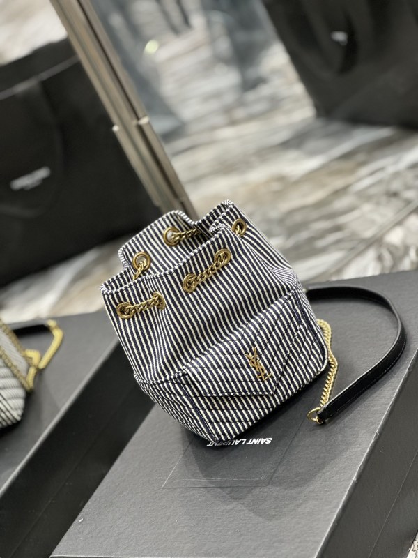 Saint Laurent Joe Backpack Black For Women‎ 7.5in/19cm