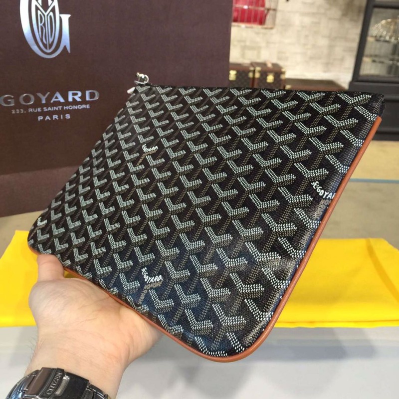 Goyard Senat MM Pocket Red/Black/Brown For Women‎ 11.8in/30cm SENAT2MMLTY09CL09P