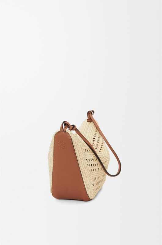 Loewe Mini Hammock Hobo Raffia Natural For Women 17cm/6.7in – A538G13X09