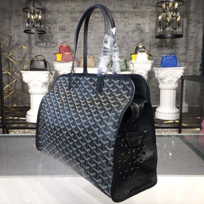 Goyard Hardy PM Bag Yellow/Black/Green For Women‎ 15.7in/40cm HARDY2PMLTY07CG07P