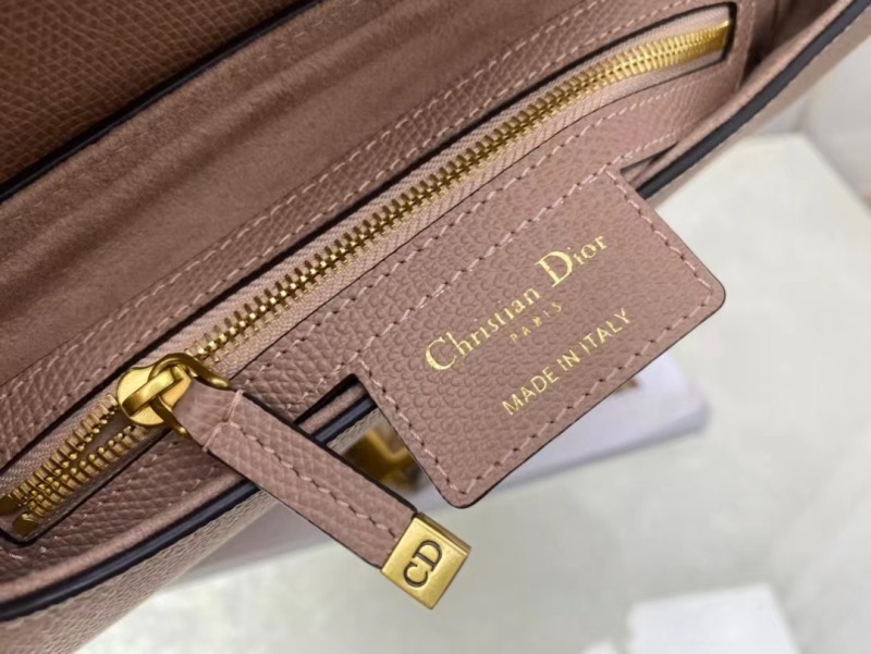 Christian Dior Saddle Bag With Strap Gold Toned Hardware For Women 25.5cm/10in CD M0455CBAA_M50P