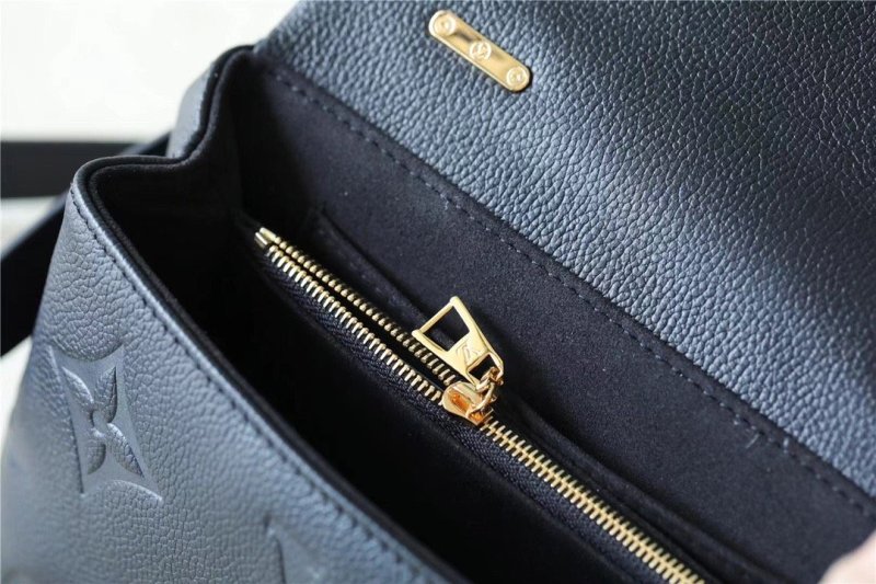 Louis Vuitton Madeleine BB Monogram Empreinte Black For Women, Women’s Handbags, Shoulder and Crossbody Bags 9.4in/24cm LV