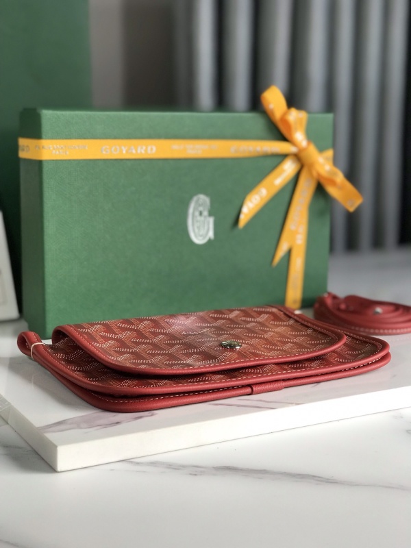 Goyard Plumet Pocket Wallet Red For Women‎ 8.1in/20.5cm PLUMETPMLTY02CL02P