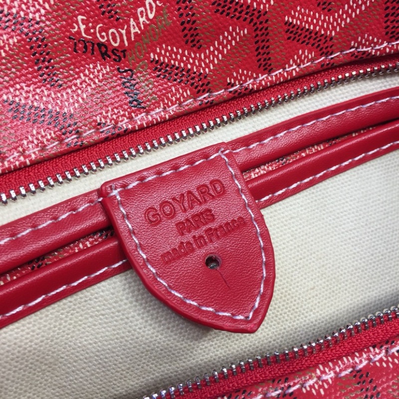 Goyard Artois PM Bag Red/Green For Women‎ 7.9in/20cm