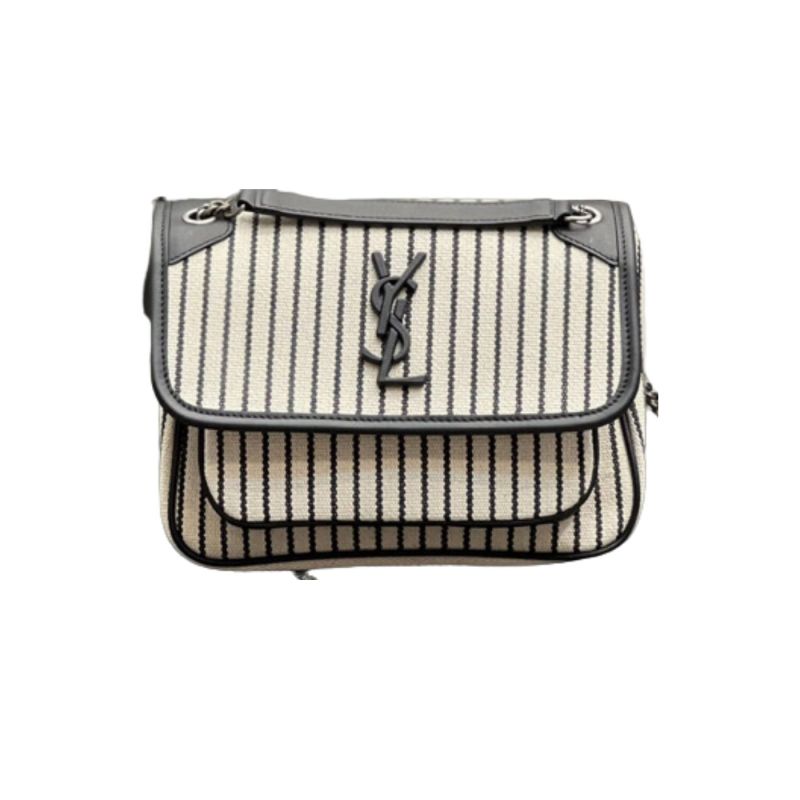 Saint Laurent Niki Small Bag White For Women‎ 8.7in/22cm