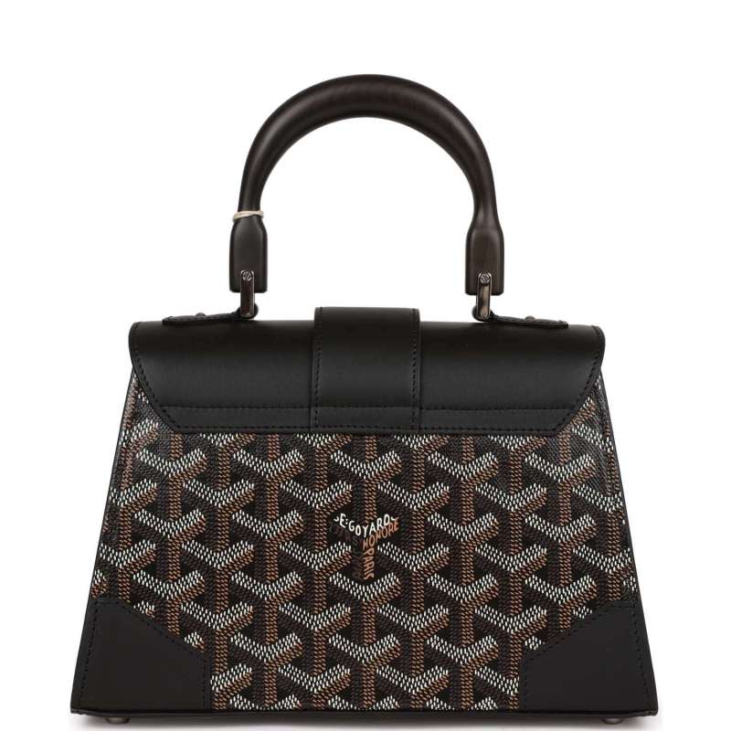 Goyard Saïgon Structuré PM Bag Lettres Camouflage Black And Pink For Women SAIRLCPMLTY0131EBP- 28 Cm/ 11 Inches