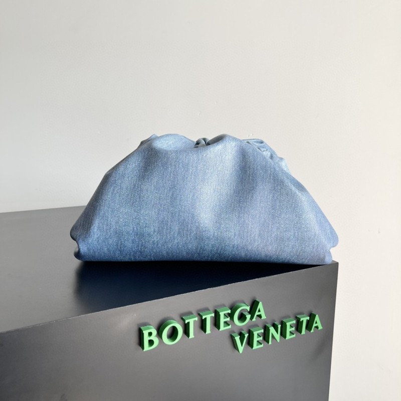 Bottega Veneta Teen Pouch Blue For Women‎ 12.2in/31cm