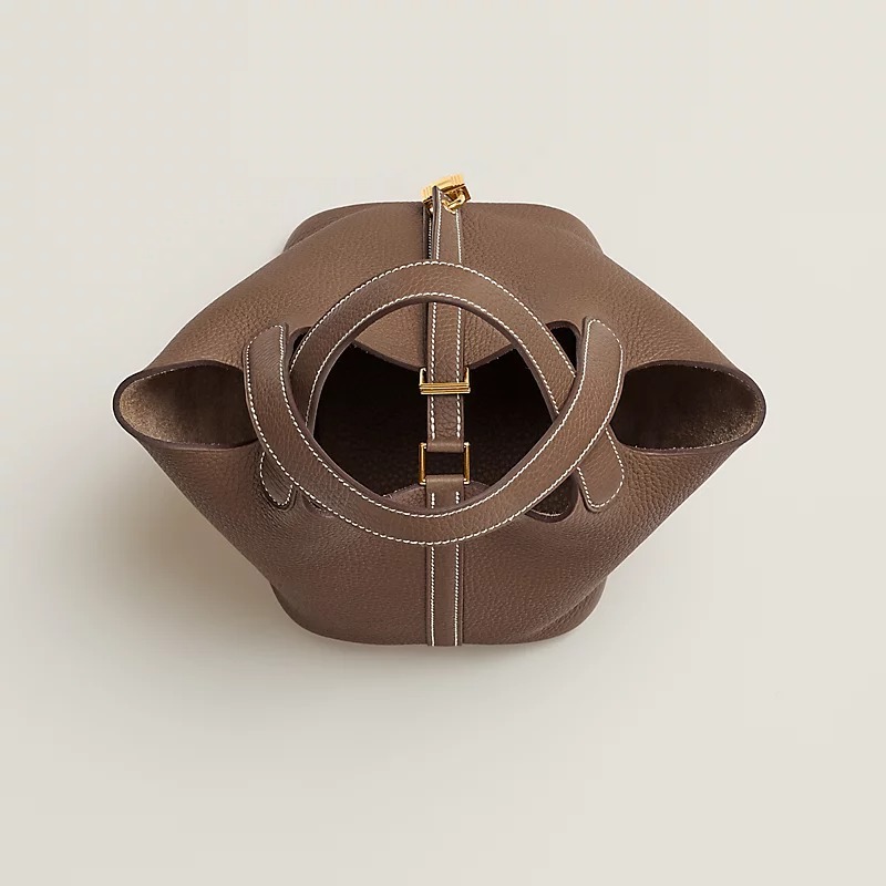 Hermes Picotin Lock 18 Bag Brown For Women 7.1in/18cm H056289CC18