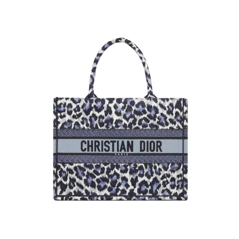 Christian Dior Medium Dior Book Tote Blue For Women M1296ZRHM_M06I- 14 Inches/ 36 Cm