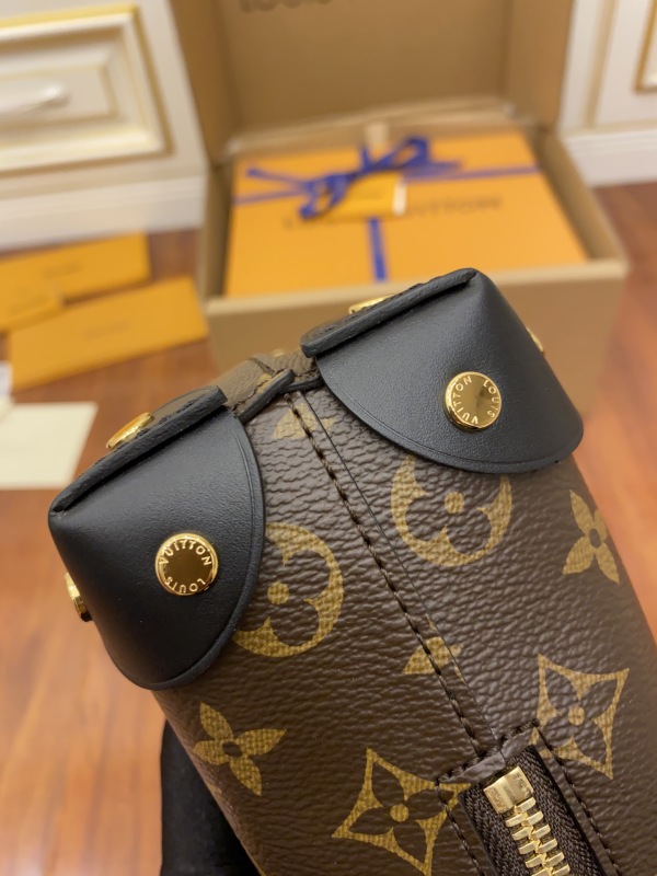 Louis Vuitton Handle Bags 20cm Brown