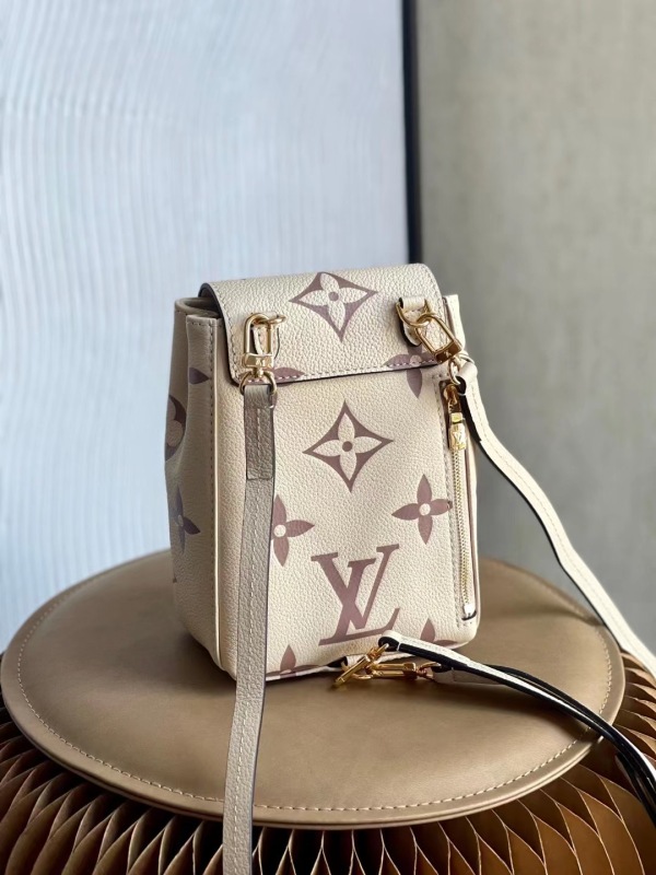 Louis Vuitton Tiny Backpack Monogram Empreinte Cream For Women, Women’s Bags 19cm LV M80738