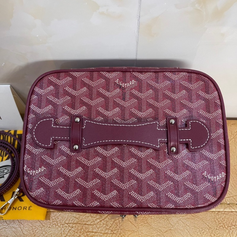 Goyard Muse Vanity Case Green/Blue/Brugundy For Women‎ 7.9in/20cm MUSEVAPMLTY01CL03P