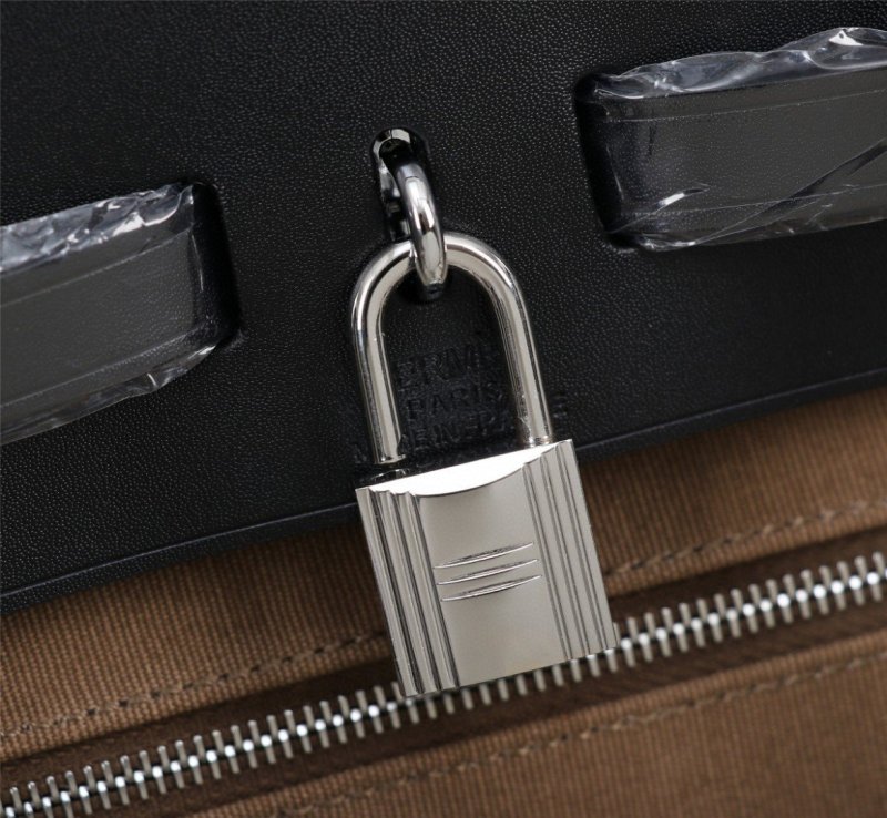 Hermes Buckle Lock Shape Striped Brwon, Silver Toned Hardware Bag For Women, Women’s Handbags, Shoulder Bags 10.8in/30cm