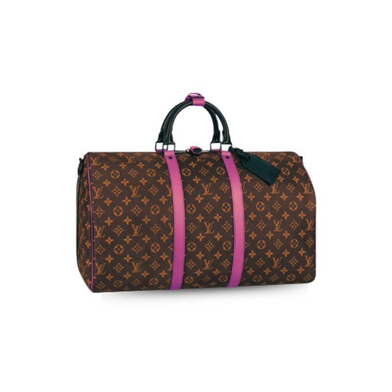 Louis Vuitton Keepall Bandouliere 50 Pink 19.7in/50cm M45866