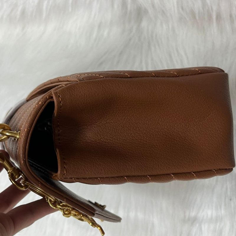 Saint Laurent College Medium Chain Bag Brown For Women‎ 9.4in/24cm 6002791U8077715