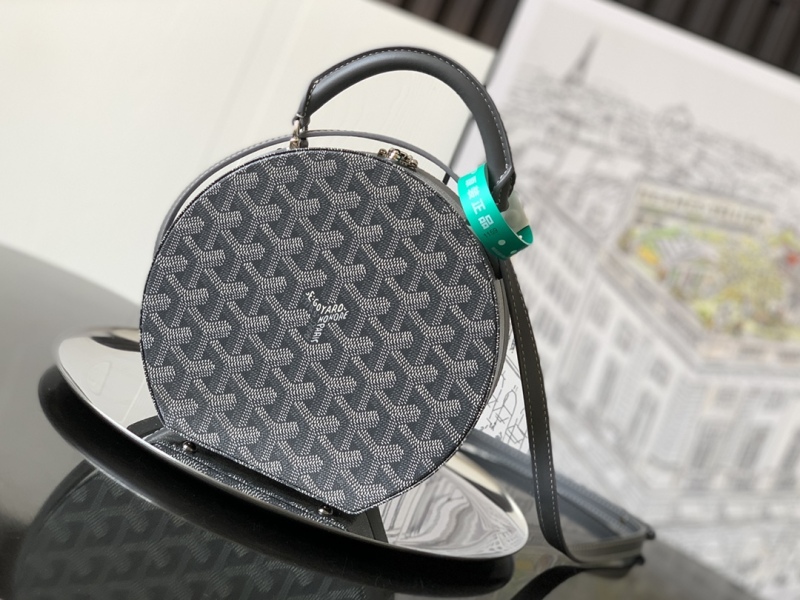 Goyard The Alto Hatbox Trunk Bag Grey For Women‎ 7.1in/18cm ALTOC2PMLTY51CL51P